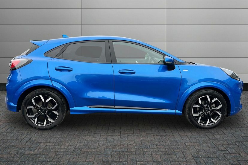 Ford Puma 1.0T Ecoboost Mhev St-line X Suv Hybrid MW05DLW Blue #4