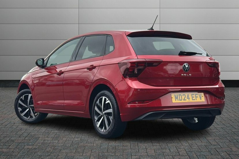 Volkswagen Polo 1.0 Tsi Match Hatchback 95 Ps MD24EFV Red #3