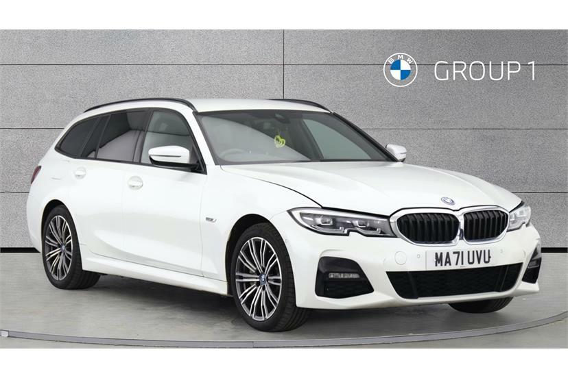 BMW 3 Series 330E M Sport Step White