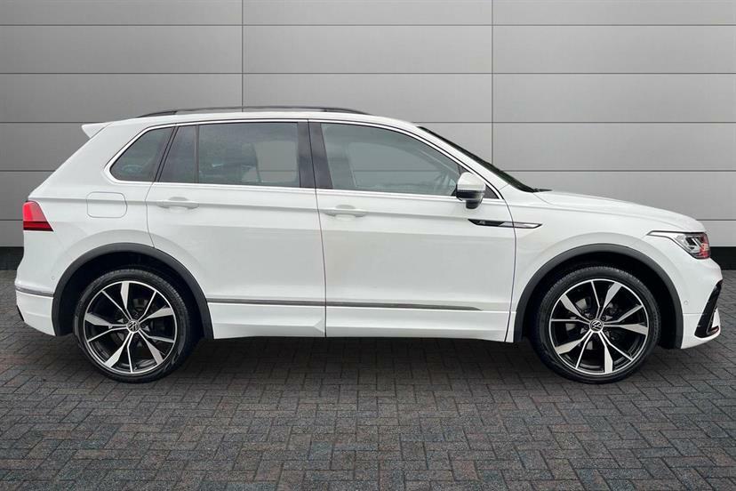 Volkswagen Tiguan 2.0 Tdi R-line Dsg White #4