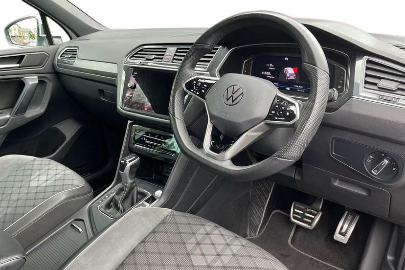Volkswagen Tiguan 2.0 Tdi R-line Dsg White #6