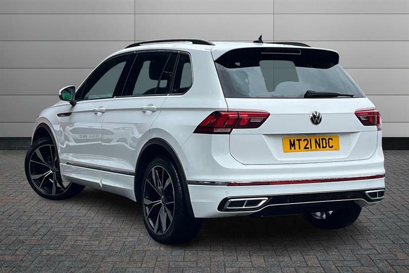 Volkswagen Tiguan 2.0 Tdi R-line Dsg White #3