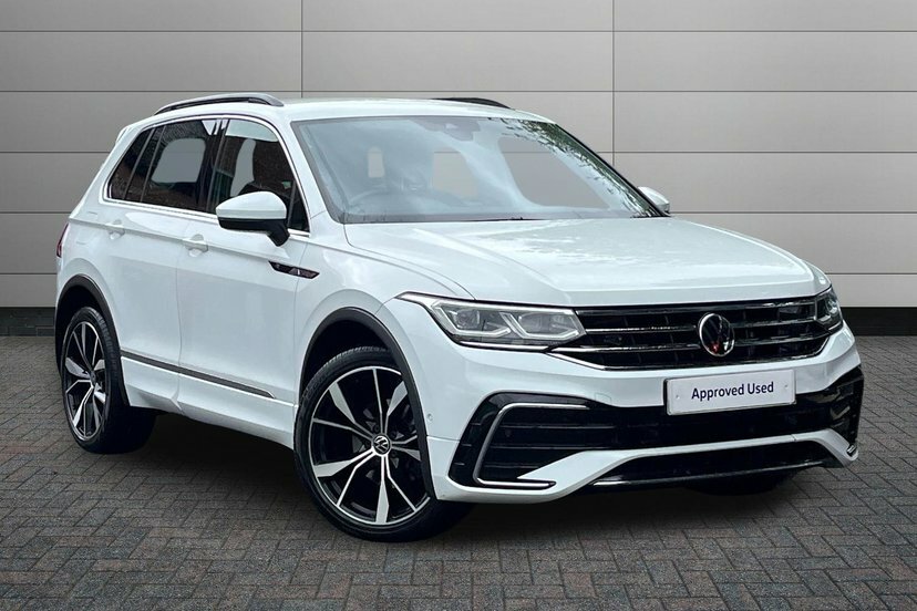 Volkswagen Tiguan 2.0 Tdi R-line Suv Dsg 150 Ps MT21NDC White
