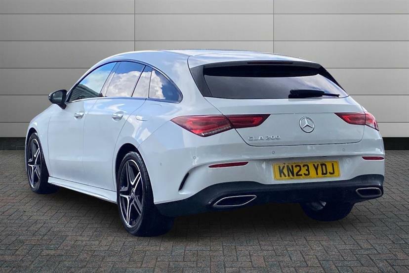 Mercedes-Benz CLA Class 200 Amg Line Premium Tip White #2