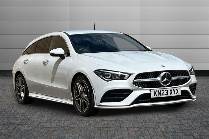 Mercedes-Benz CLA Class 200 Amg Line Premium Tip White