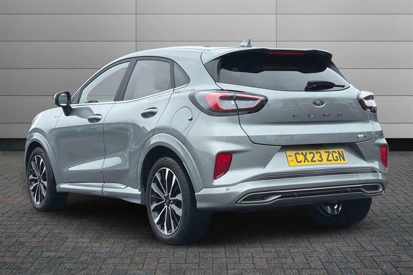 Ford Puma 1.0 Ecoboost Hybr Mhev 155 St-line Vignale Dct Silver #3