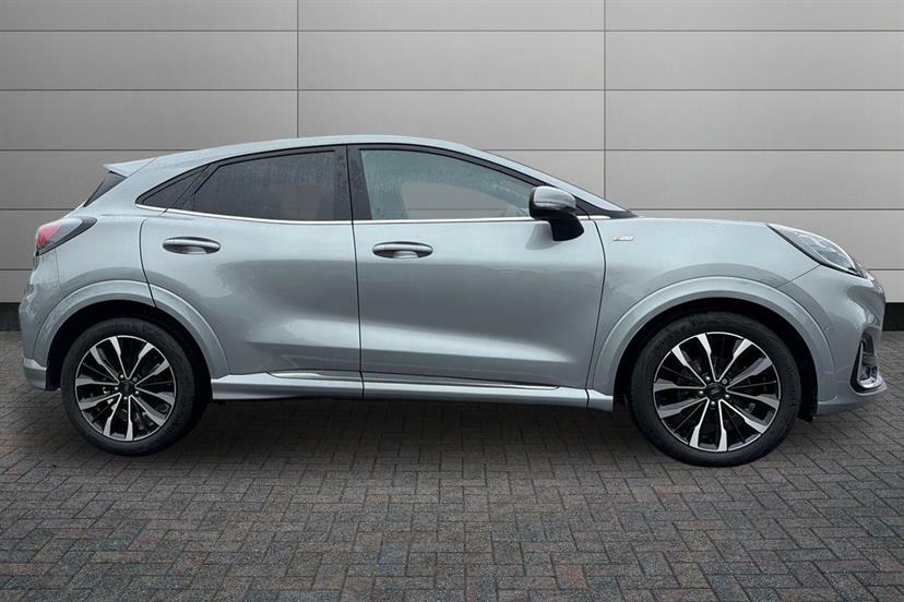 Ford Puma 1.0 Ecoboost Hybr Mhev 155 St-line Vignale Dct Silver #4