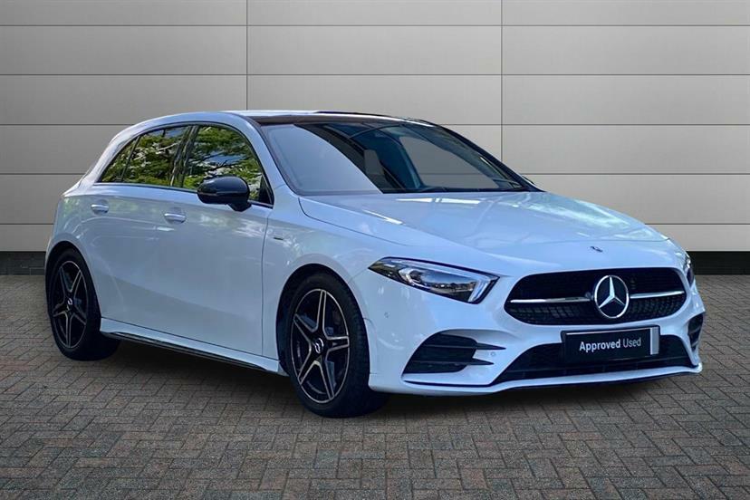 Mercedes-Benz A Class A200d Amg Line Premium Plus Edition White