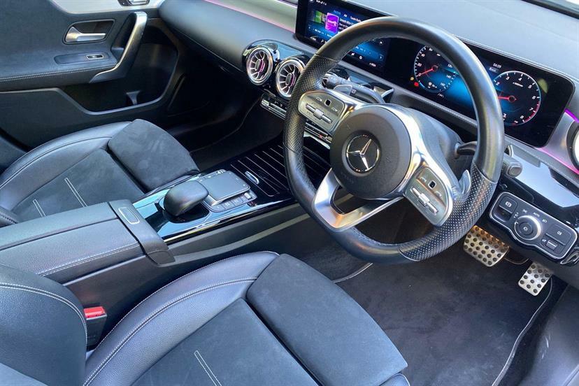 Mercedes-Benz A Class A200d Amg Line Premium Plus Edition White #5