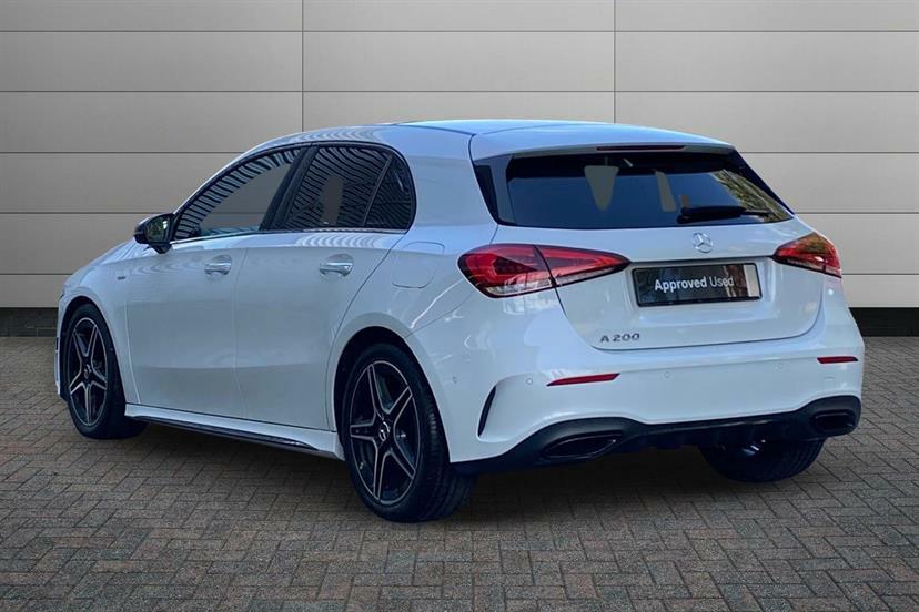 Mercedes-Benz A Class A200d Amg Line Premium Plus Edition White #2