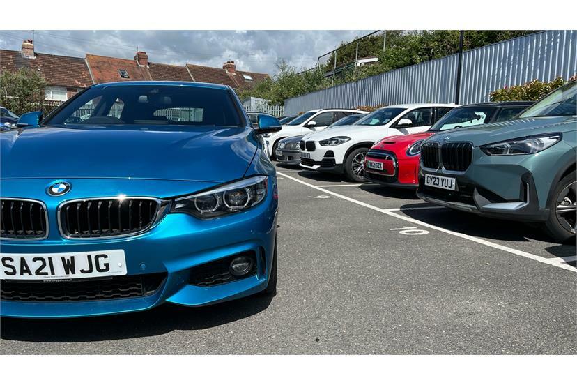 BMW 4 Series  Blue #19