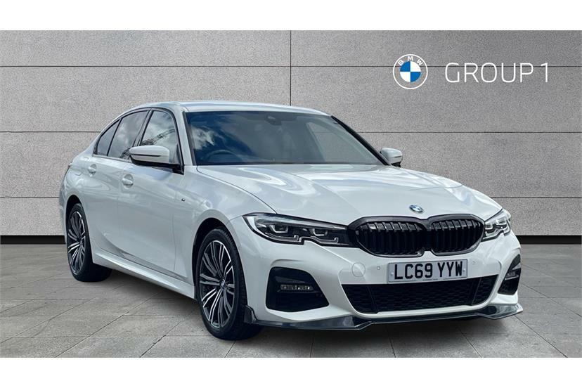 BMW 3 Series 330E M Sport White