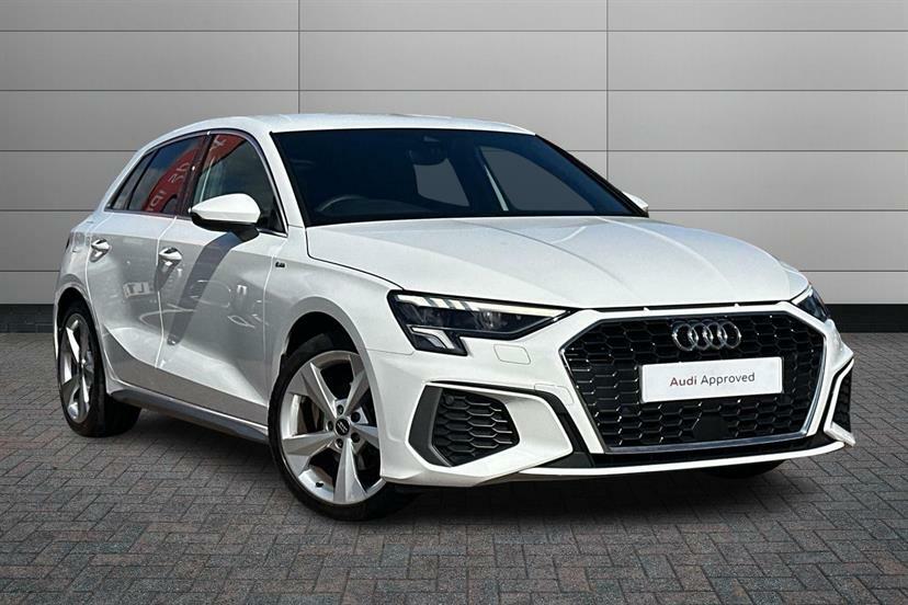 Audi A3 30 Tfsi S Line White