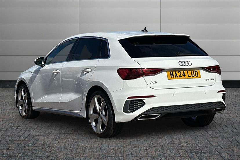 Audi A3 30 Tfsi S Line White #3