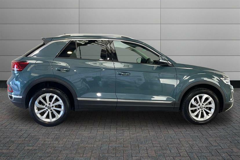 Volkswagen T-Roc 1.5 Tsi Style Blue #4