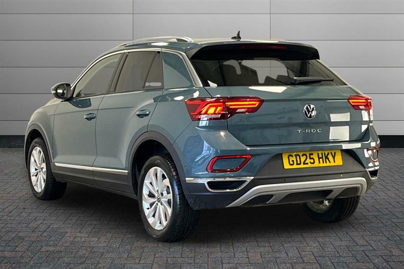 Volkswagen T-Roc 1.5 Tsi Style Blue #3