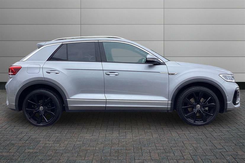 Volkswagen T-Roc 1.5 Tsi R-line Dsg Silver #3