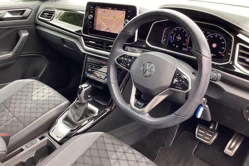 Volkswagen T-Roc 1.5 Tsi R-line Dsg Silver #5