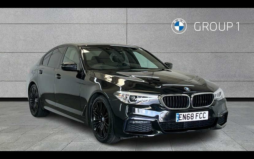 BMW 5 Series 530D Xdrive M Sport Saloon Black