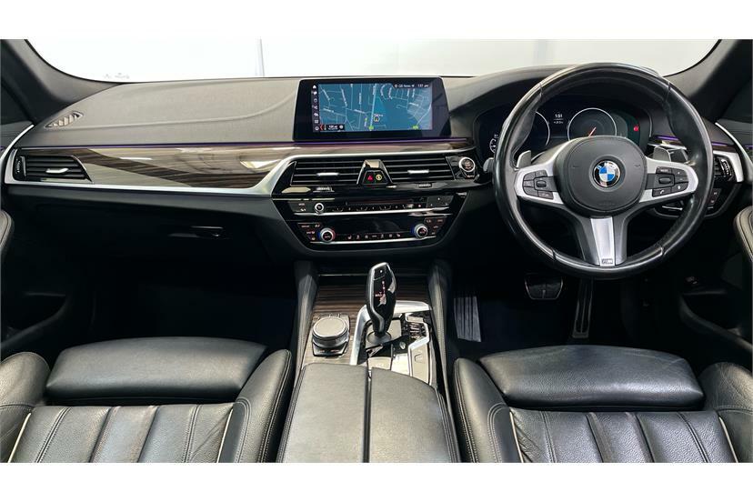 BMW 5 Series 530D Xdrive M Sport Black #4
