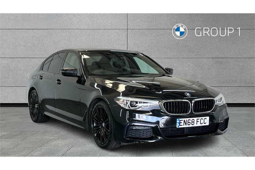 BMW 5 Series 530D Xdrive M Sport Black