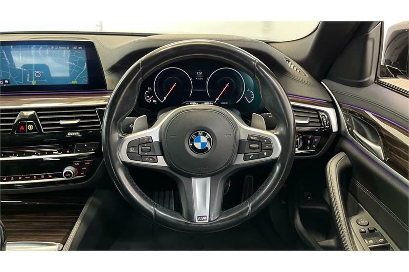 BMW 5 Series 530D Xdrive M Sport Black #5