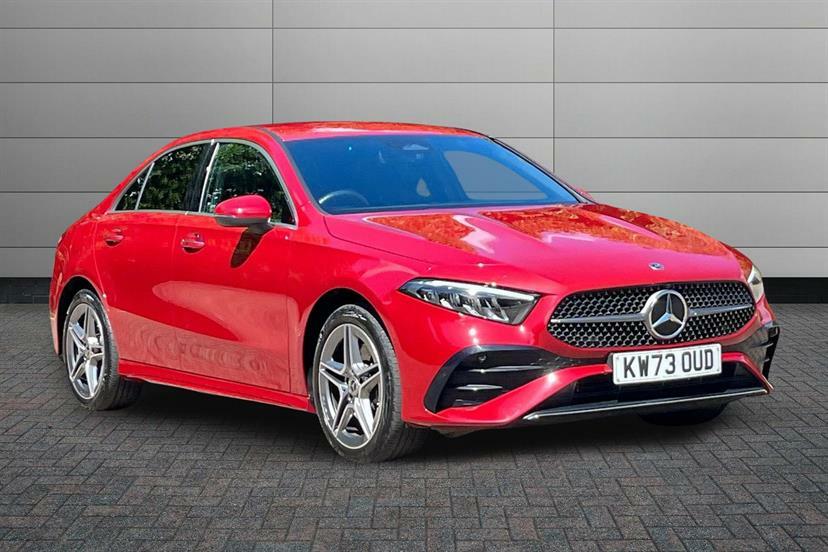 Mercedes-Benz A Class A250e Amg Line Premium Red
