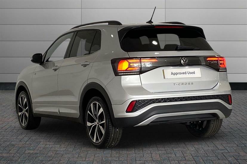 Volkswagen T-Cross 1.0 Tsi 115 R-line Silver #3