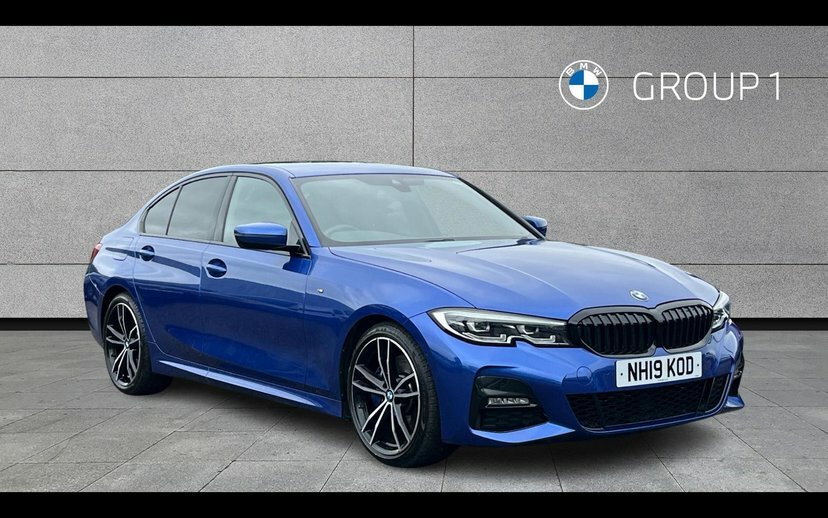 BMW 3 Series 320D M Sport Saloon Blue