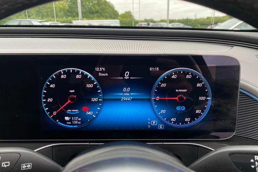 Mercedes-Benz EQC Eqc 400 80Kwh Amg Line Edition Suv Au KO73EHM Blue #6