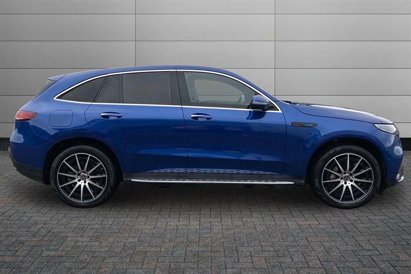 Mercedes-Benz EQC 400 300Kw Amg Line Edition 80Kwh Blue #3