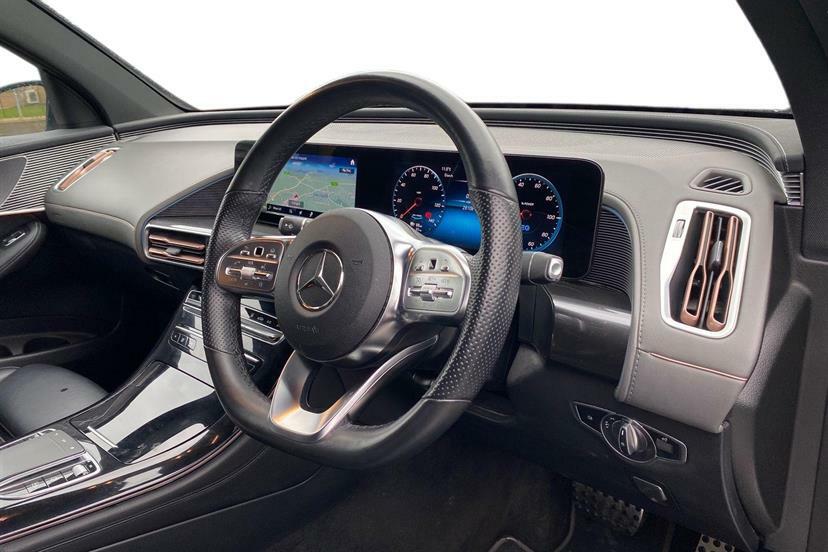 Mercedes-Benz EQC 400 300Kw Amg Line Premium 80Kwh Grey #4