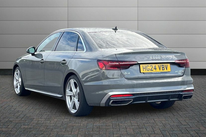 Audi A4 2.0 Tfsi 40 S Line Saloon S Tronic 204 HG24VBV Grey #3