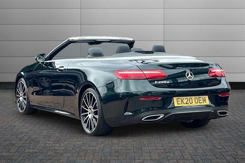 Mercedes-Benz E Class E220d Amg Line Premium Plus 9G-tronic Green #2