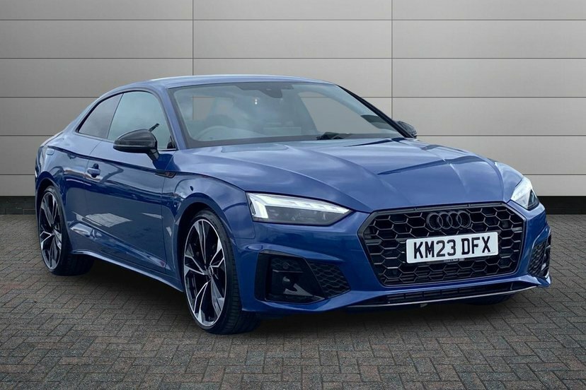 Audi A5 2.0 Tfsi 35 Black Edition Coupe S Troni Blue