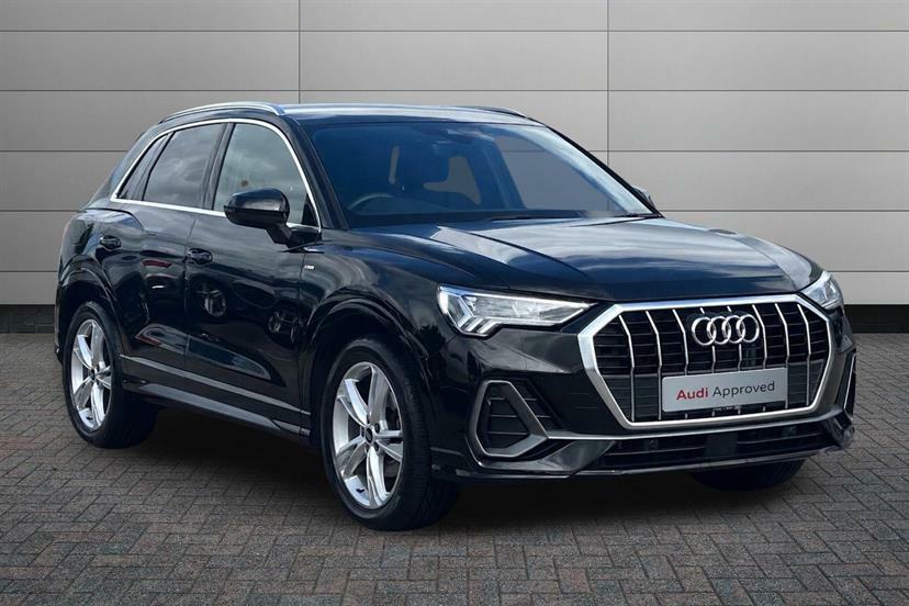 Audi Q3 35 Tfsi S Line S Tronic Leather Black
