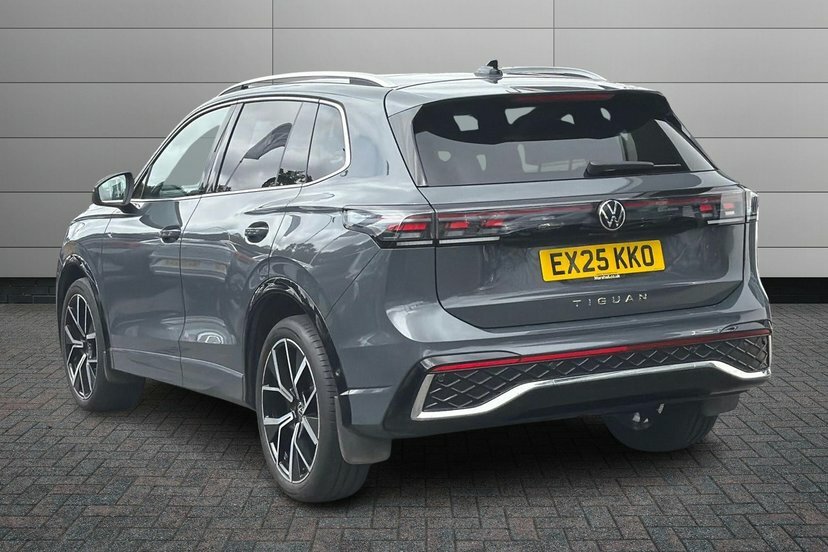 Volkswagen Tiguan 2.0 Tdi R-line Suv Dsg 150 Ps EX25KKO Grey #3