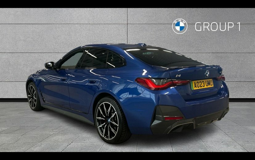 BMW i4 I4 Edrive40 M Sport AO23UMU Blue #2