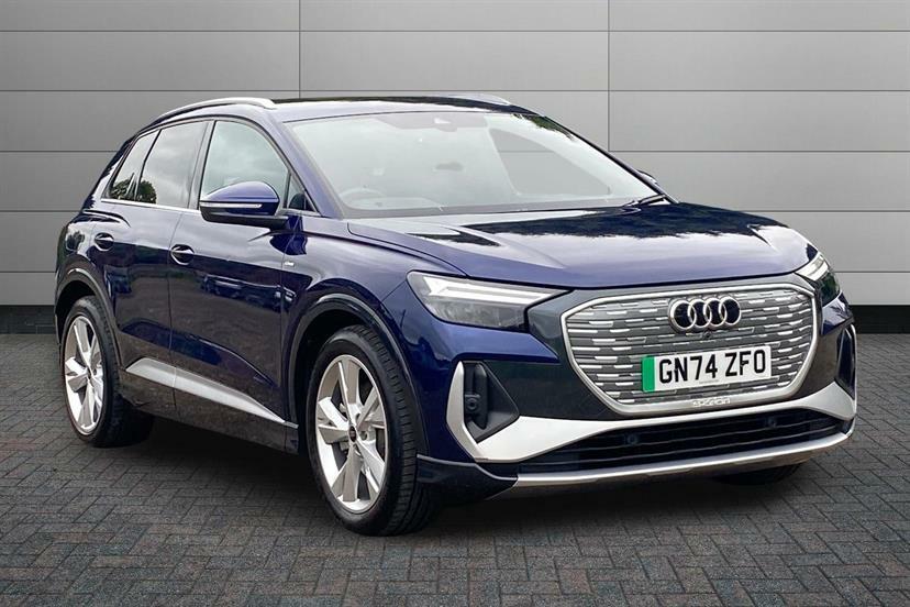 Audi Q4 E Tron 210Kw 45 82Kwh S Line Leather Blue