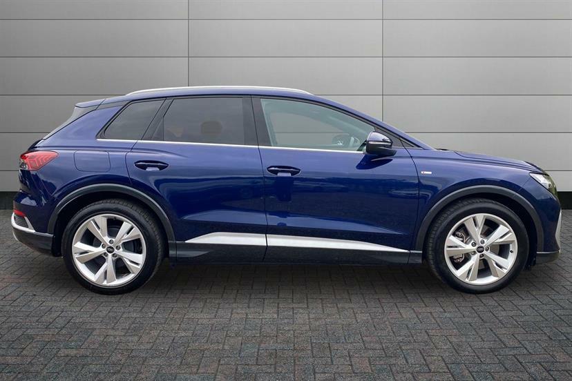 Audi Q4 E Tron 210Kw 45 82Kwh S Line Leather Blue #4