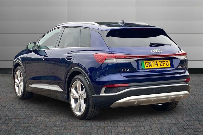 Audi Q4 E Tron 210Kw 45 82Kwh S Line Leather Blue #3