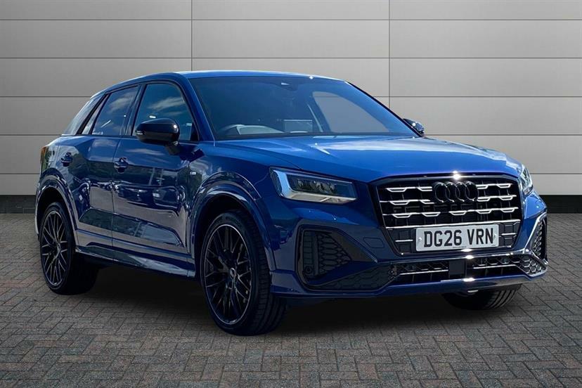 Audi Q2 35 Tfsi Black Edition S Tronic Tech Blue