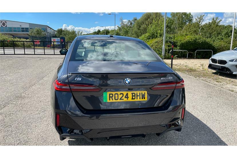 BMW i5 Saloon Grey #23