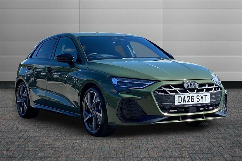 Audi A3 1.5 Tfsi 150 Black Ed S Tronic Tech Pack Green