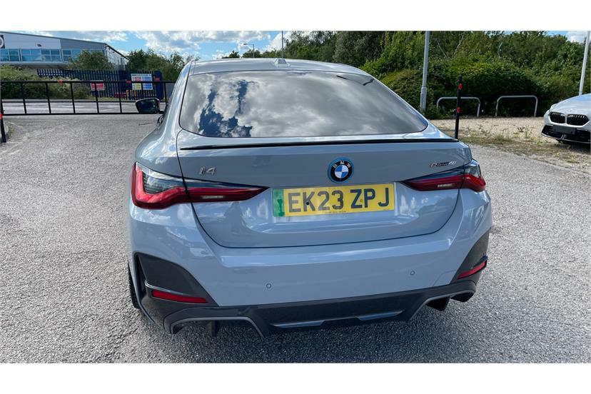 BMW i4 I4 M50 White #26