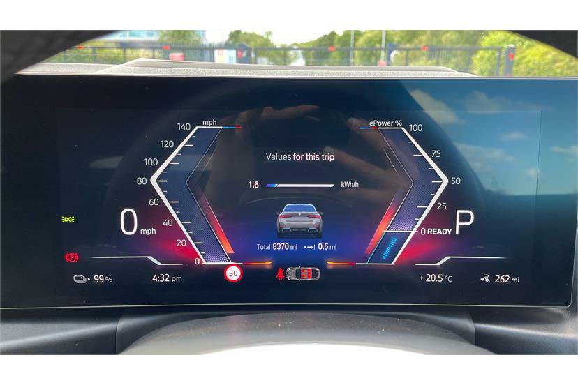 BMW i4 I4 M50 White #9