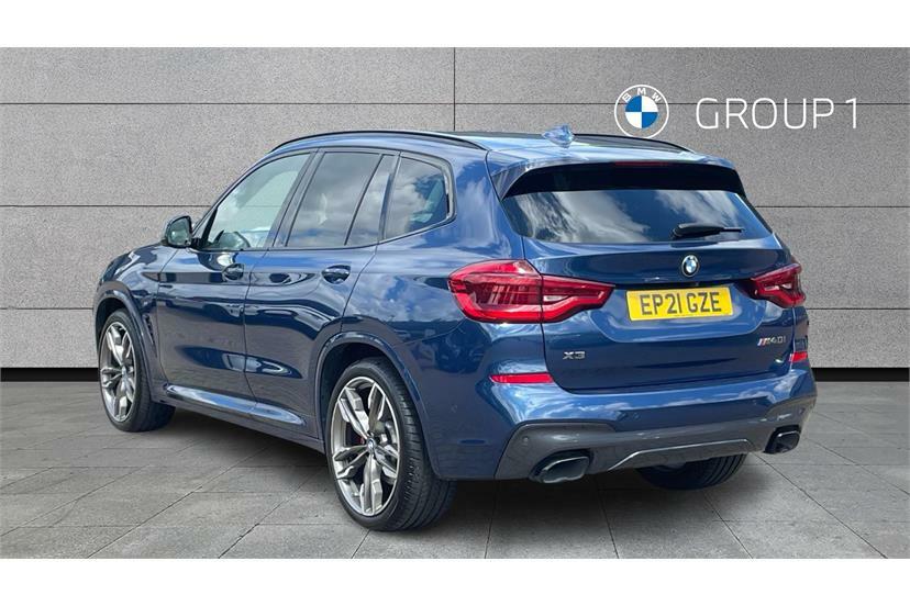 BMW X3 Xdrive M40i Blue #2