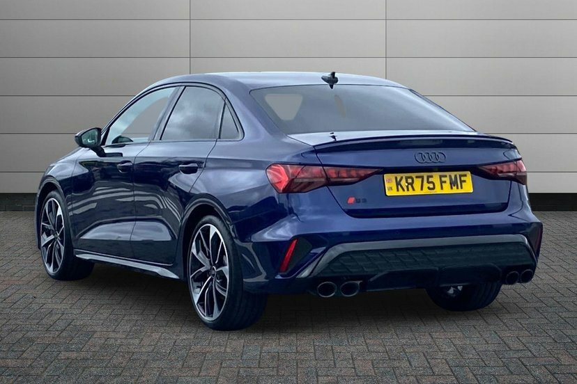 Audi S3 2.0 Tfsi Black Edition Saloon S Tronic Blue #3
