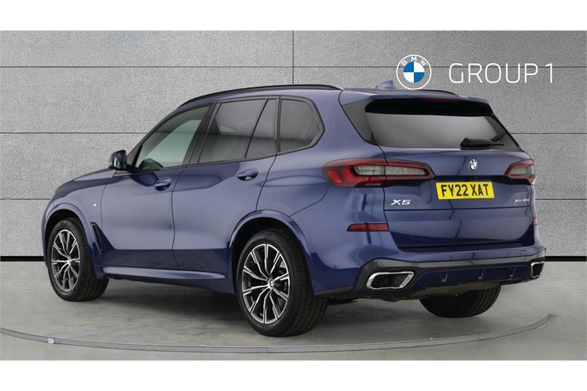 BMW X5 Xdrive30d Mht M Sport Blue #2