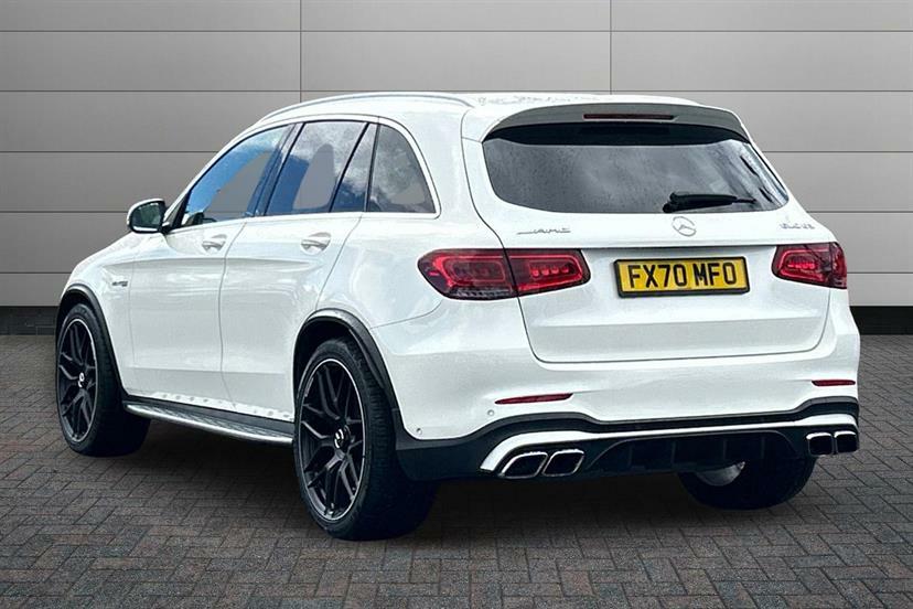 Mercedes-Benz GLC Class 63 4Matic Mct White #2